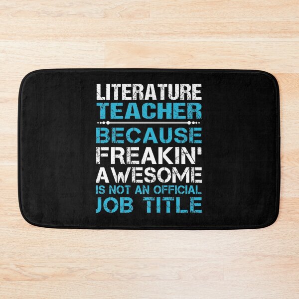 Item preview, Literature Teacher T Shirt - Freaking Awesome Gift Item Tee designed and sold by averiarnol.