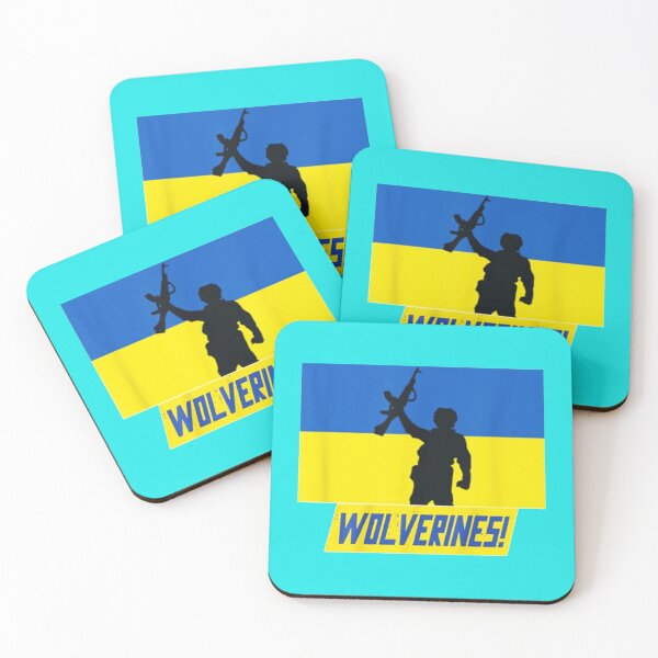 Item preview, Ukraine Wolverines War National  designed and sold by DavidsonHello.