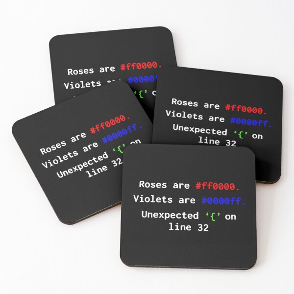 Item preview, Roses Are Red Violets Are Blue Unexpected { On Line 32 designed and sold by deepan chandrasekaran.