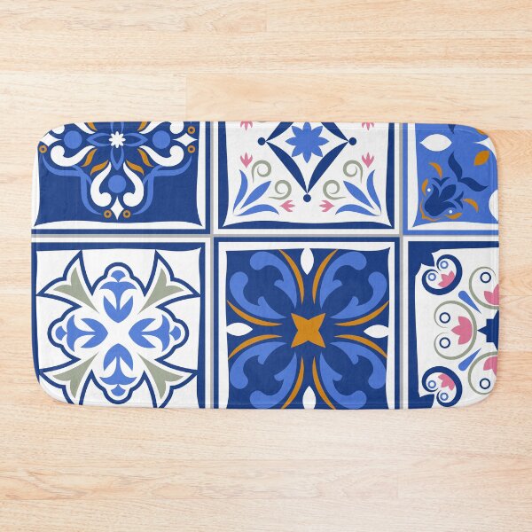 Item preview,  Blue and white Portuguese tile  designed and sold by anisbbmbrush.