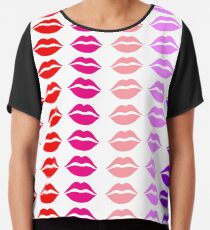 Lippen, Lippen, Lippen Chiffontop