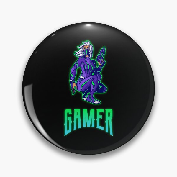 Item preview, Gamer with Futuristic Female Warrior designed and sold by PRIVARSHU.