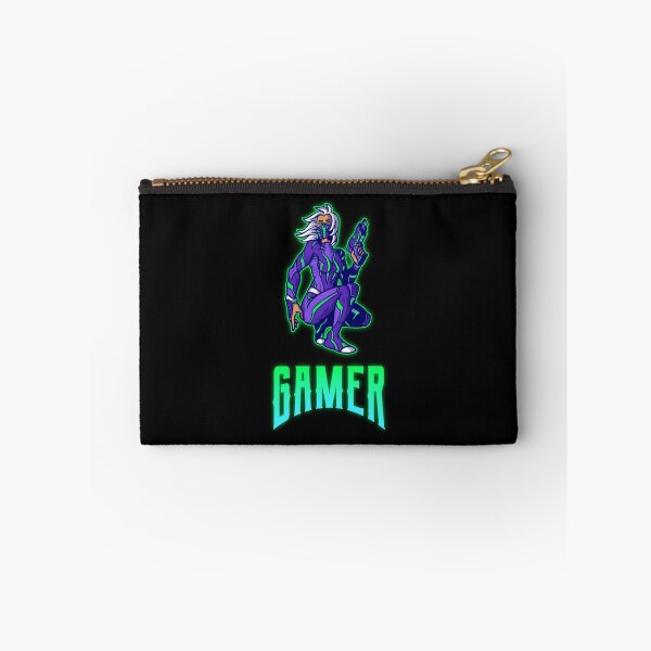 Item preview, Gamer with Futuristic Female Warrior designed and sold by PRIVARSHU.