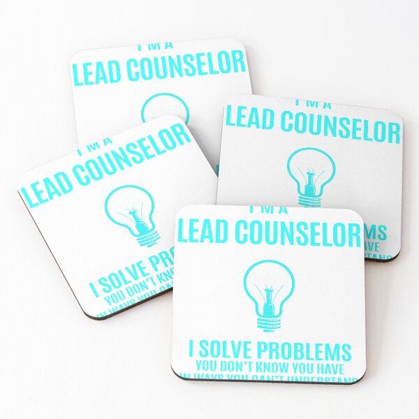 Item preview, Lead Counselor - I Solve Problems Job Gift designed and sold by melissaval2.