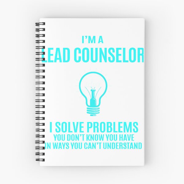 Item preview, Lead Counselor - I Solve Problems Job Gift designed and sold by melissaval2.