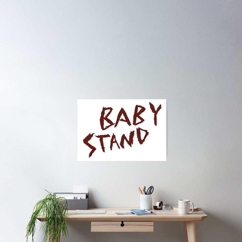 "Baby Stand // JJBA Part 3" Poster by YMD Redbubble