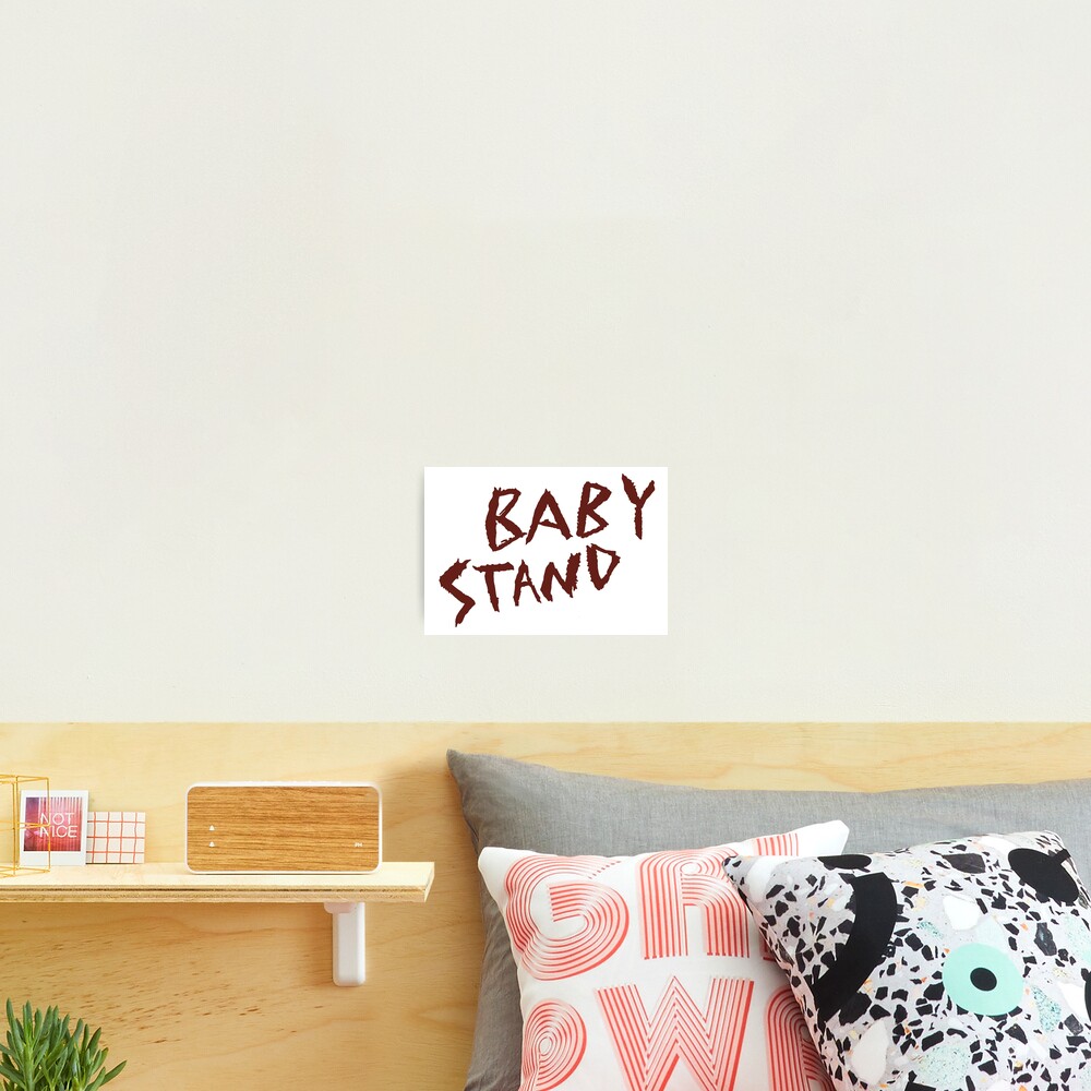 "Baby Stand // JJBA Part 3" Photographic Print for Sale by YMD