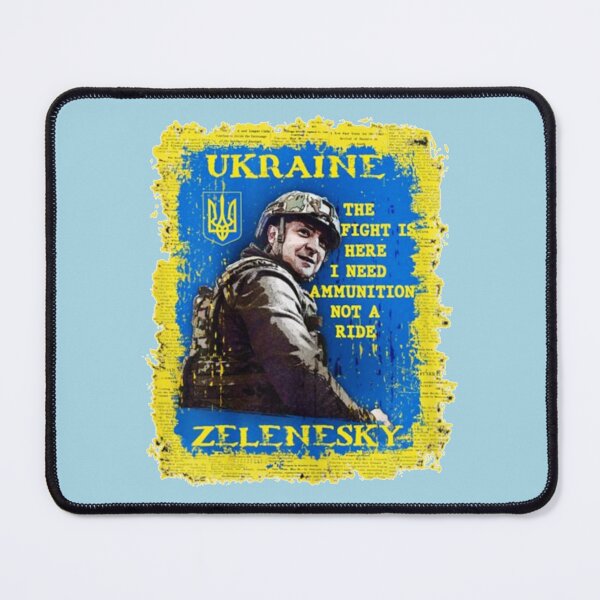 Item preview, olodymyr Zelensky Ukraine ATO Cross Tryzub designed and sold by DavidsonHello.
