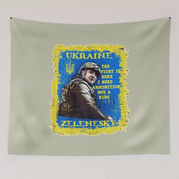 Item preview, olodymyr Zelensky Ukraine ATO Cross Tryzub designed and sold by DavidsonHello.