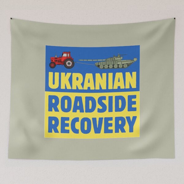 Item preview, Ukrainian Roadside Recovery - Ukrainian Farmer's Tractor designed and sold by DavidsonHello.