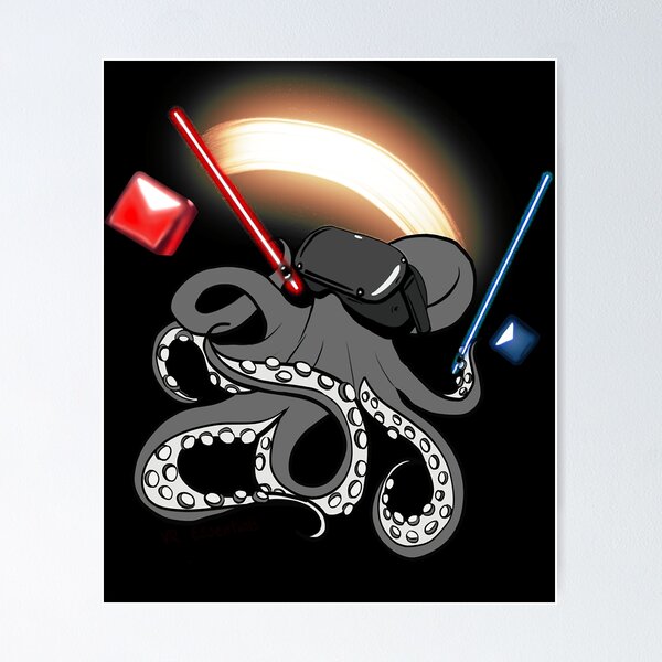 Item preview, Octopus Beat Saber VR designed and sold by KhamaniSchulleq.