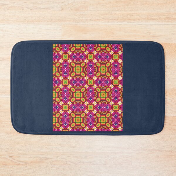 Item preview, bunte Farbe ringt nahtloses Wiederholungsmuster Grafik  designed and sold by Countercurre.