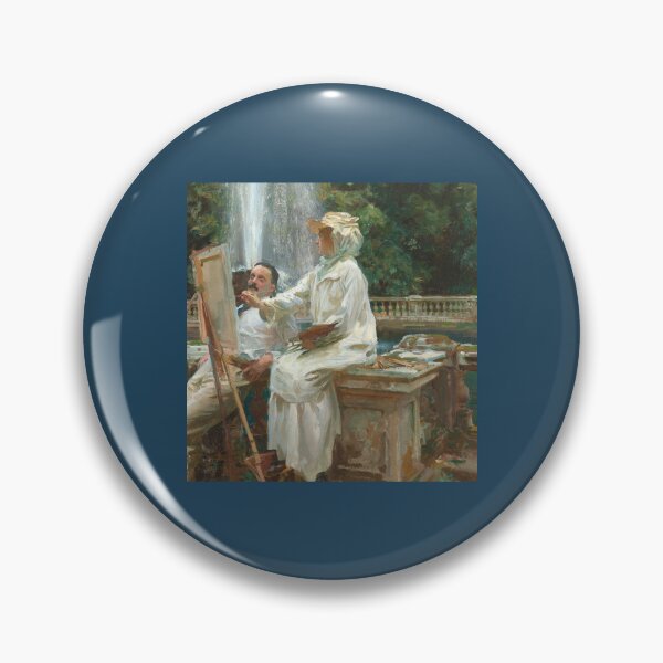 Item preview, John Singer Sargent  The Fountain Villa Torlonia Frascati Italy designed and sold by KhacHoangshop.