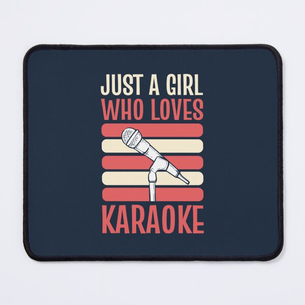 Item preview, Just A Girl Who Loves Karaoke designed and sold by KhacHoangshop.
