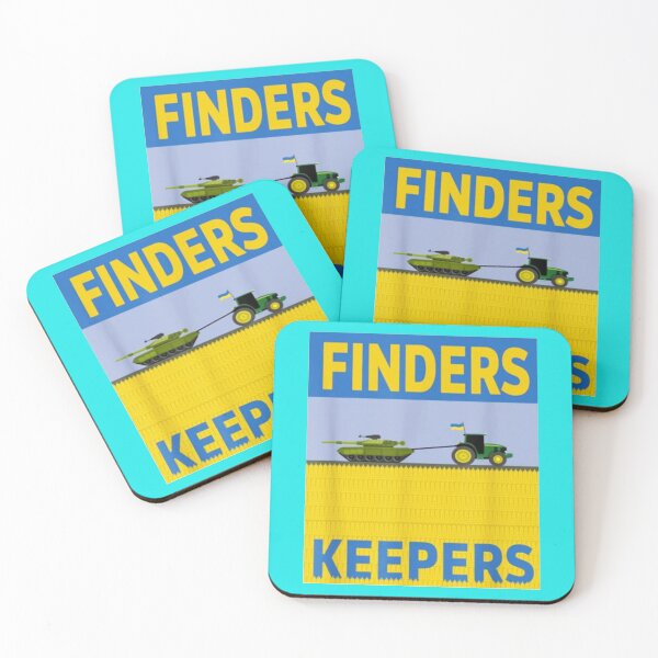 Item preview, Finders Keepers Ukraine Flag designed and sold by DavidsonHello.