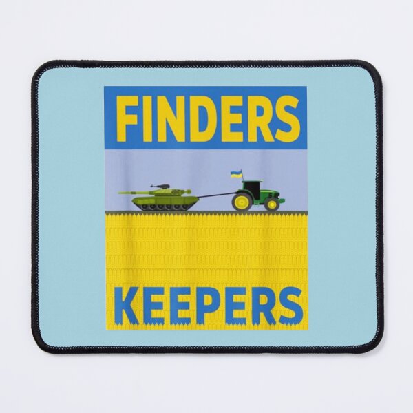 Item preview, Finders Keepers Ukraine Flag designed and sold by DavidsonHello.