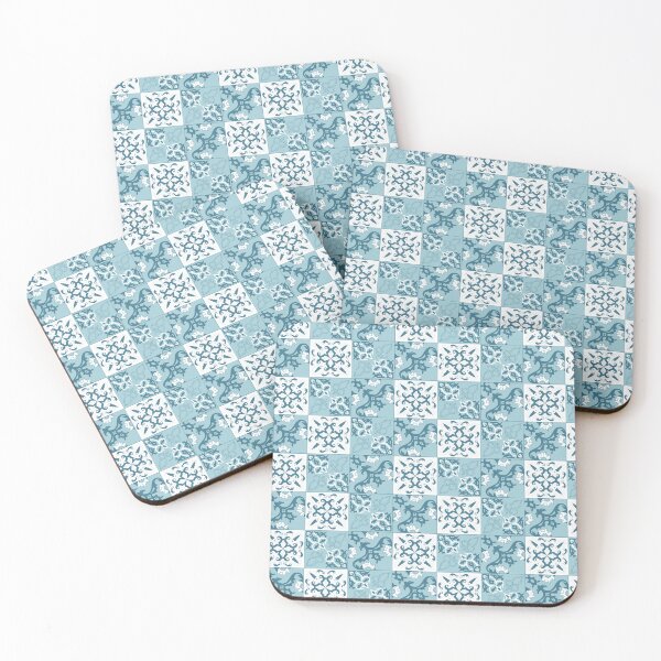 Item preview, Copy of Red Hues Azulejo Ceramic Tile Pattern Art  designed and sold by anisbbmbrush.