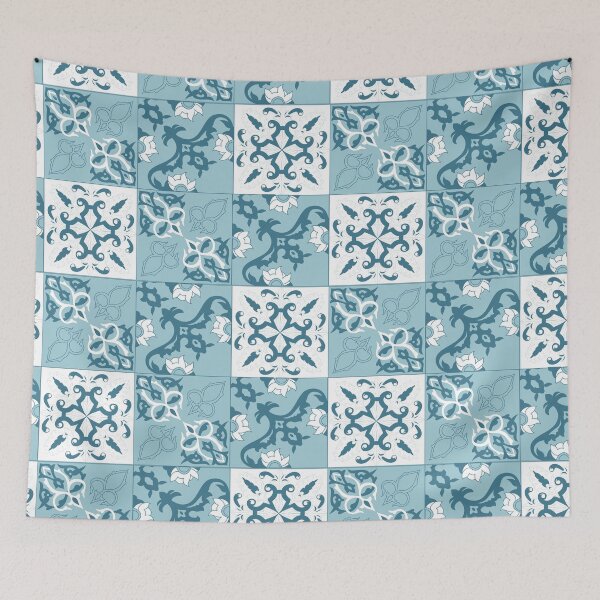 Item preview, Copy of Red Hues Azulejo Ceramic Tile Pattern Art  designed and sold by anisbbmbrush.