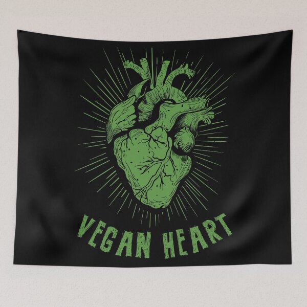 Item preview, Vegan heart designed and sold by SidTastic .