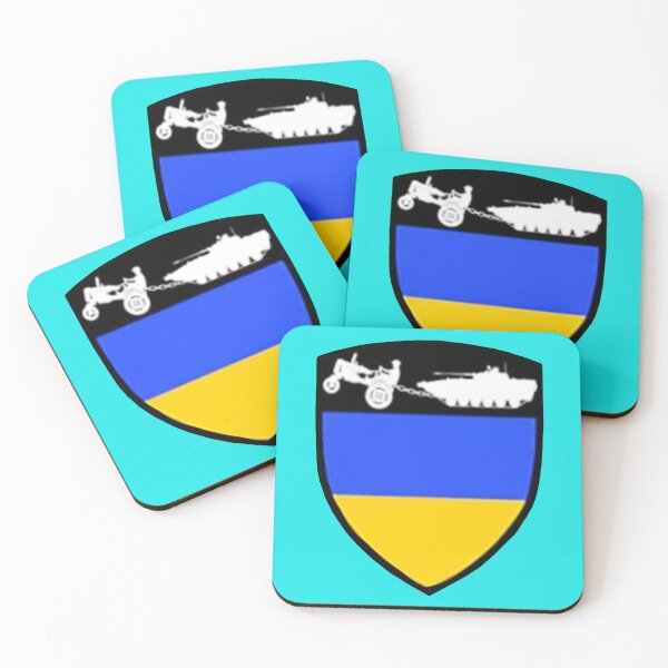 Item preview, Farmer Steals Tank I stand with Ukraine designed and sold by DavidsonHello.