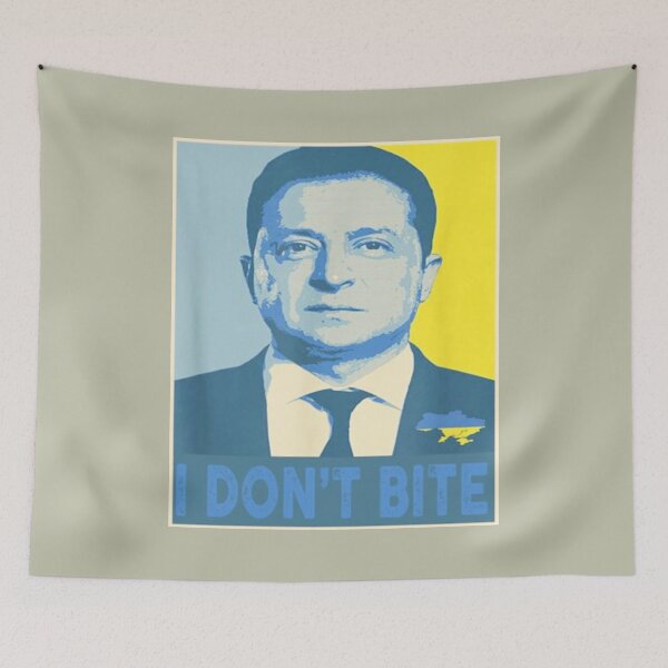 Item preview, Zelensky Talk To Me I Don’t Bite designed and sold by DavidsonHello.