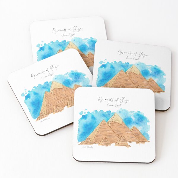 Item preview, Pyramids of Giza designed and sold by adeillustrator.