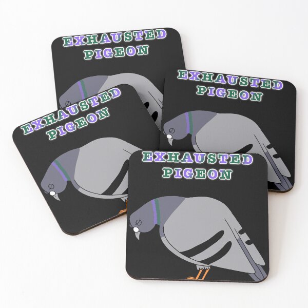 Item preview, Permanently exhausted pigeon designed and sold by KhamaniSchulleq.