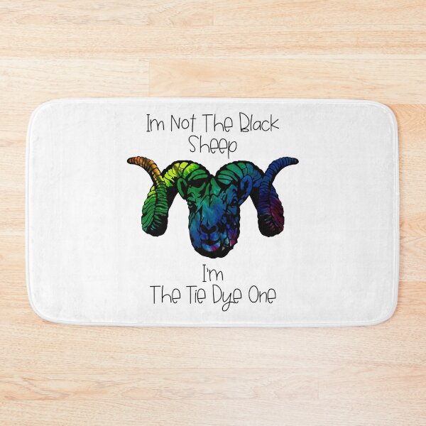 Item preview, I'm Not The Black Sheep Im The Tie Dye One  designed and sold by PoppyPu3.