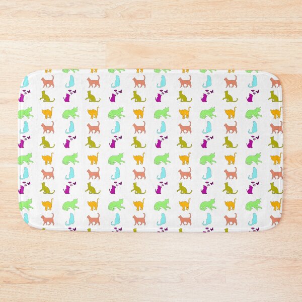 Item preview, Cats Playing Pattern | Cute Kitty Pattern designed and sold by Getchell-Design.