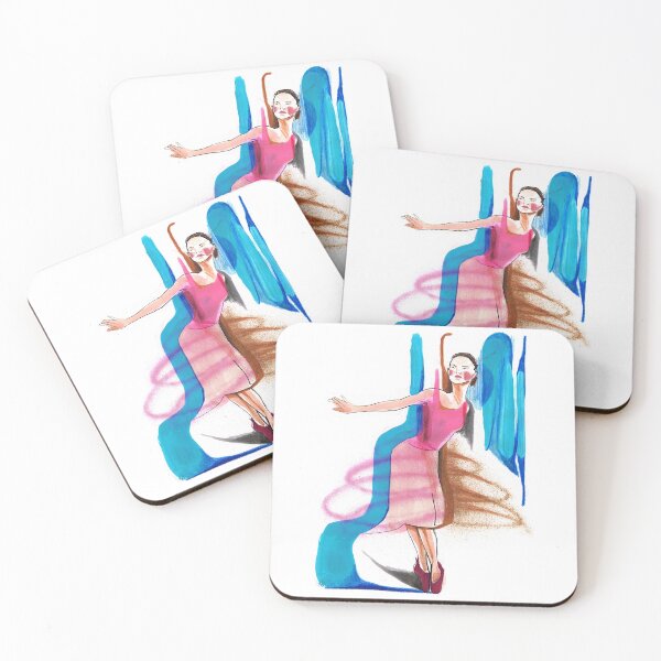 Item preview, Expressive Ballerina Dance Drawing designed and sold by CatarinaGarcia.
