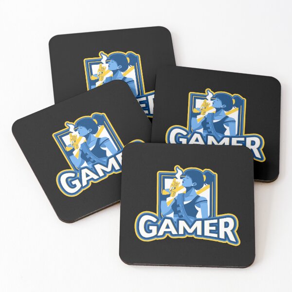 Item preview, Gamer with Female Shooter designed and sold by PRIVARSHU.