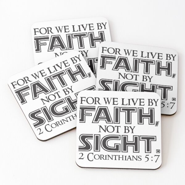 Item preview, 2 Corinthians 5:7 designed and sold by plushism.