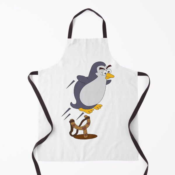 Item preview, Angry Penguin flying designed and sold by Raju-Creative.