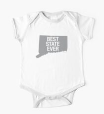 Connecticut - Bester Staat überhaupt - Connecticut-Geschenke Baby Body Kurzarm