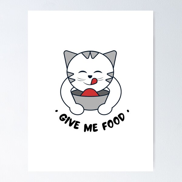 Item preview, Hungry Kitty designed and sold by WickyProFashion.
