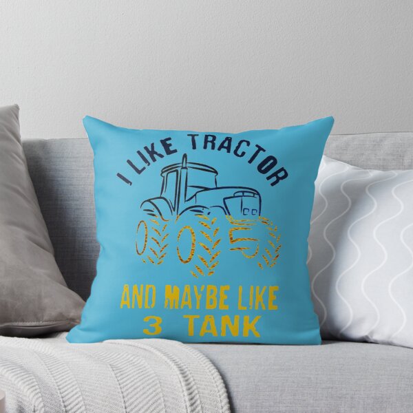 Item preview, I LIKE TRACTOR AND MAYBE LIKE 3 TANK ukraine meme designed and sold by DavidsonHello.