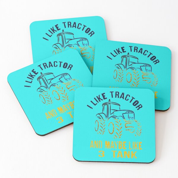 Item preview, I LIKE TRACTOR AND MAYBE LIKE 3 TANK ukraine meme designed and sold by DavidsonHello.