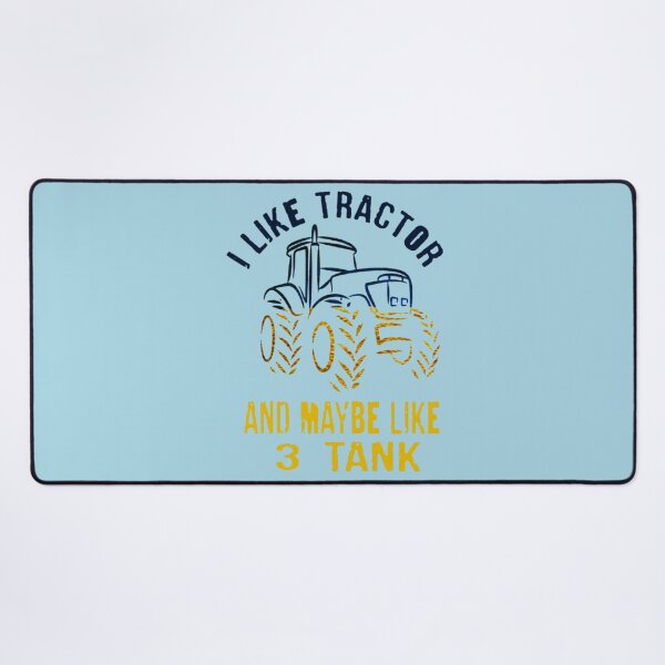 Item preview, I LIKE TRACTOR AND MAYBE LIKE 3 TANK ukraine meme designed and sold by DavidsonHello.