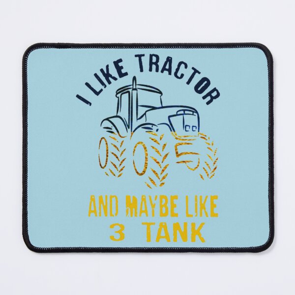 Item preview, I LIKE TRACTOR AND MAYBE LIKE 3 TANK ukraine meme designed and sold by DavidsonHello.