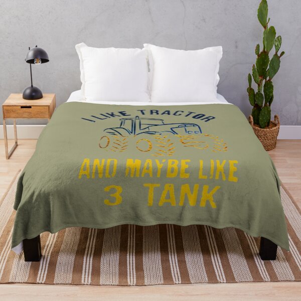 Item preview, I LIKE TRACTOR AND MAYBE LIKE 3 TANK ukraine meme designed and sold by DavidsonHello.
