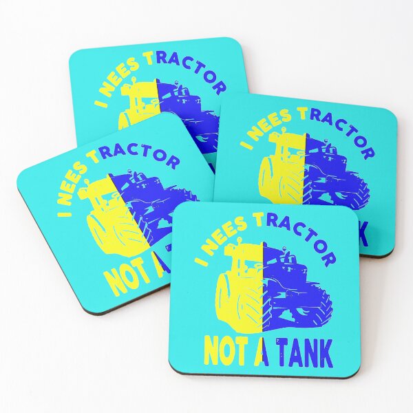 Item preview, Ukrainian Farmer Meme I NEES TRACTOR NOT A TANK designed and sold by DavidsonHello.