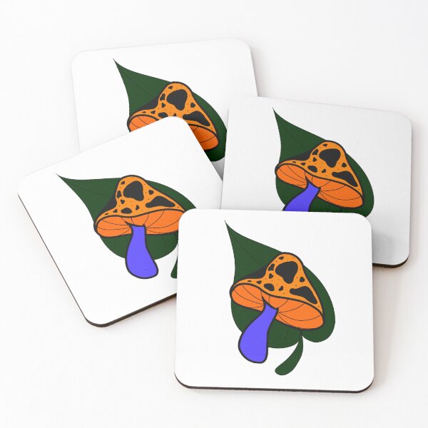 Item preview, cow print mushroom  designed and sold by Shroom Sprite.