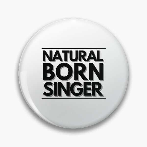 Item preview, Natural Born Singer designed and sold by DotBienTRC.