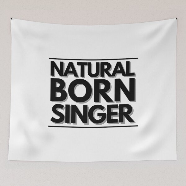Item preview, Natural Born Singer designed and sold by DotBienTRC.