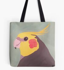 Pop Art Parrot Tote Bag
