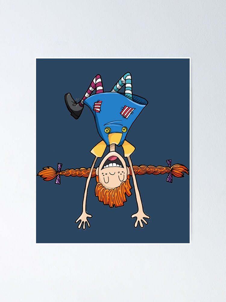 &amp;quot;Lustige Männer Pippi Langstrumpf Geschenke zum Geburtstag&amp;quot; Poster von ...