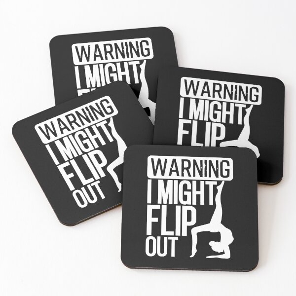 Item preview, Warning I Might Flip Out Gymnastics designed and sold by levintere.