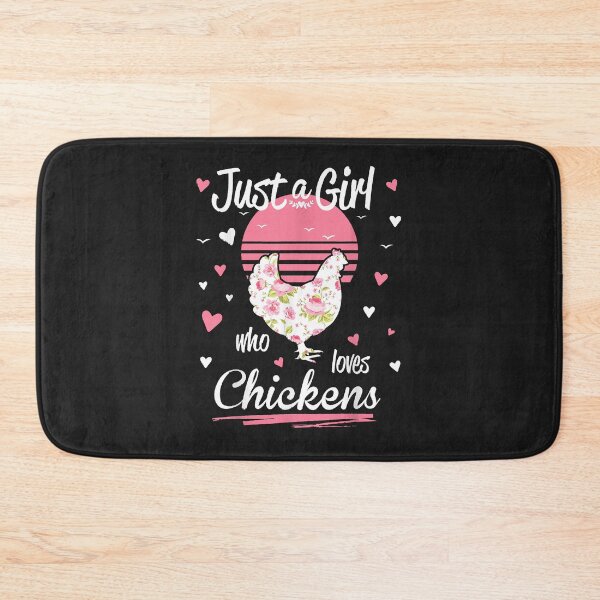 Item preview, Just A Girl Who Loves Chickens  designed and sold by BrettPorter2612.