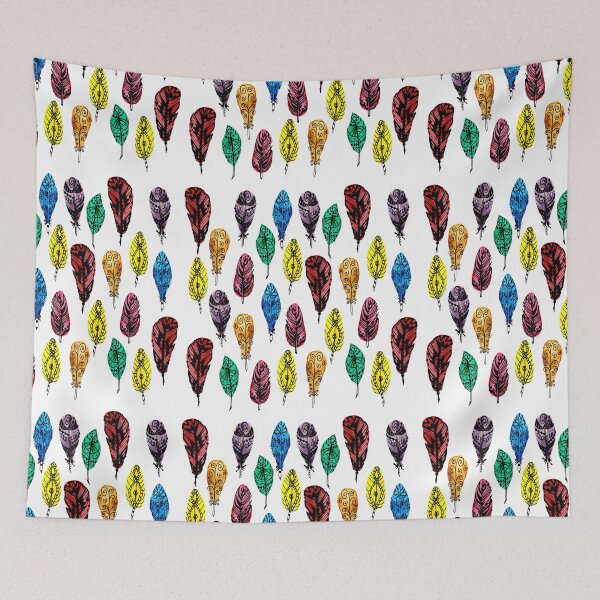 Item preview, Colorful Feathers designed and sold by missmann.