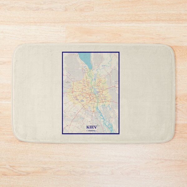 Item preview, Kiev City Map designed and sold by randomorder.